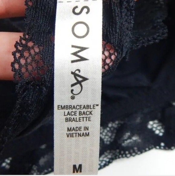 Soma Embraceable Lace Back Bralette - Picture 2 of 3